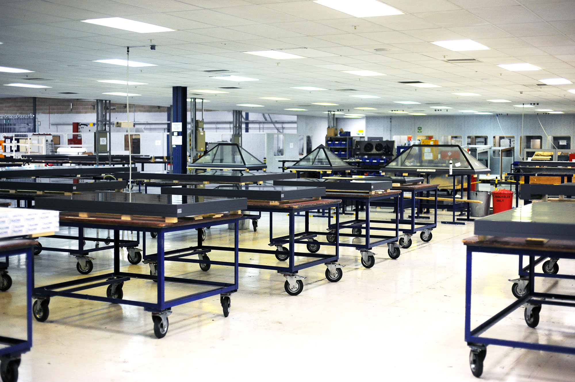 Glazing Renovations Rooflights in production